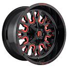 Fuel Off-Road FC612 Gloss Black Red Tinted Clear 9x18 5/114.3/127 ET1 CB78.1