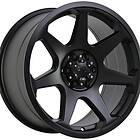 Tuff A.T. D42 Flat Black 9x18 5/120 ET25 CB65.1