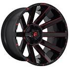 Fuel Off-Road FC643 Gloss Black Red Tinted Clear 10x22 8/165.1 ET-18 CB125.1