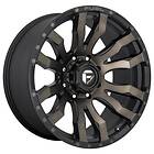 Fuel Off-Road FC674 Matte Black Double Dark Tint 9x18 8/165.1 ET1 CB125.1