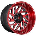 Fuel Off-Road FC691 Candy Red Milled 10x20 8/180 ET-18 CB124.2