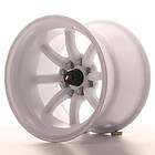 Japan Racing JR19 White 10.5x15 4/100/114.3 ET-32 CB73.1