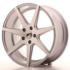 Japan Racing JR20 Machined Face Silver 8.5x19 5/112 ET40 CB66.6