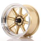 Japan Racing JR19 Gold 8x14 4/100/114.3 ET-13 CB73.1