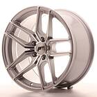 Japan Racing JR25 Machined Face Silver 9.5x18 5/112 ET40 CB66.6