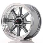 Japan Racing JR19 Gun metal 7x14 4/100/114.3 ET0 CB73.1