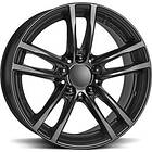 Rial X10 Racing Black 7.5x18 5/112 ET51 B57.1