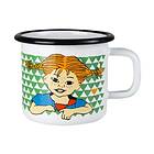 Muurla Pippi Here Comes Pippi Emaljerad Mugg 15cl