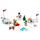 LEGO 40424 Winter Snowball Fight