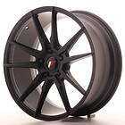 Japan Racing JR21 Matt Black 8.5x19 5/112 ET40 CB66.6