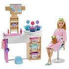 Barbie Face Mask Spa Day Playset GJR84