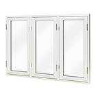 Sunnerbo Fönster Sidohängt Aluminium 3-Luft 3-Glas 160x210cm
