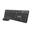 Trust Ody Wireless Silent Keyboard and Mouse Set (Nordisk)