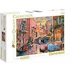 Clementoni Puslespill High Quality Collection Venice Evening Sunset 6000 Brikker