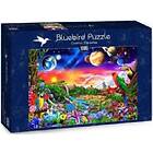 Bluebird Puzzle Pussel Cosmic Paradise 1000 Bitar