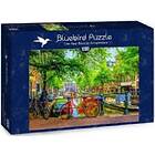 Bluebird Puzzle Pussel The Red Bike In Amsterdam 1000 Bitar