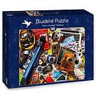 Bluebird Puzzle Pussel Retro Camera Tabletop 1000 Bitar