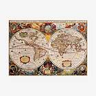 Bluebird Puzzle Pussel Antique World Map 1000 Bitar