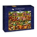 Bluebird Puzzle Pussel Wine Shelf 1000 Bitar