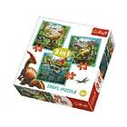 Trefl The Extraordinary World of Dinosaurs 3 in 1