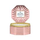 Voluspa 3 Wick Octagon Tin Candle Sparkling Rose