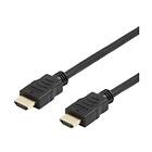 Deltaco Flex 18.6Gbps HDMI - HDMI High Speed with Ethernet 3m