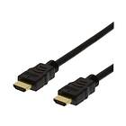 Deltaco Flex 18,6Gbps HDMI - HDMI High Speed with Ethernet 1m