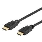 Deltaco Office 18.6Gbps HDMI - HDMI High Speed with Ethernet 1m