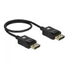 DeLock Coaxial 32,4Gbps DisplayPort - DisplayPort 0,5m