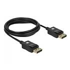 DeLock Coaxial 32.4Gbps DisplayPort - DisplayPort 2m