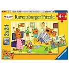 Ravensburger At Home with the Kid-e-Cats 2x24 Bitar