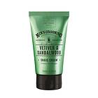 Scottish Fine Soaps Vetiver & Sandalwood Shave Cream 150ml