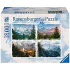 Ravensburger Castle through The Seasons 18000 Palaa