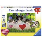 Ravensburger Sleepy Kittens 2x24 Bitar