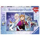 Ravensburger Pussel Frozen - Northern Lights 2x24 Bitar