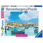 Ravensburger Puslespill Mediterranean Malta 1000 Brikker