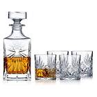 Lyngby By Hilfling Melodia Whiskykaraff 85cl Med 4 Whiskyglas 31cl