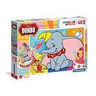 Clementoni Pussel SuperColor Disney Dumbo 40 Bitar