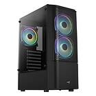 Aerocool Quantum Mesh V1 (Sort/Transparent)