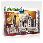 Wrebbit 3D-Puslespill The Classics Taj Mahal 950 Brikker