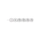 Deltaco 4-Way 2xUSB 1,4m
