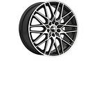 CMS Wheels C25 Black/Polished 7.5x18 5/112 ET47 CB66.5