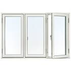Traryd Fönster Genuin Sidohängt Fönster Trä 3-Luft 3-Glas 230-110cm