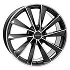 Nitro Wheels Aero FF Gloss Gunmetal Polished 9x20 5/120 ET35 CB64.1