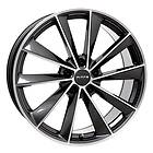 Nitro Wheels Aero FF Gloss Gunmetal Polished 8.5x19 5/114.3 ET40 CB64.1