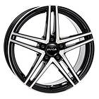 Image Star FF Gloss Black Polished 8x18 5/112 ET43 CB66.5