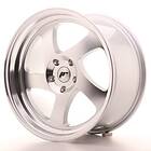 Japan Racing JR15 Machined Face Silver 9.5x18 5/100 ET20 CB74.1