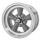 American Racing VN105 Torq Thrust Gray Machined Lip 10x15 5/114.3 ET-44 CB83.1