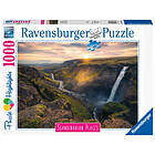 Ravensburger Puzzle Haifoss Waterfall 1000 Bitar