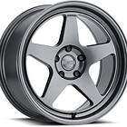 Kansei KNP Gloss Gunmetal 9x18 5/100 ET12 CB73.1